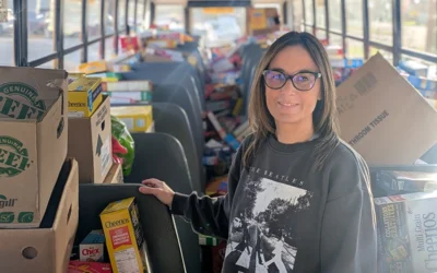 Portage community floods La Verendrye School with cereal donations